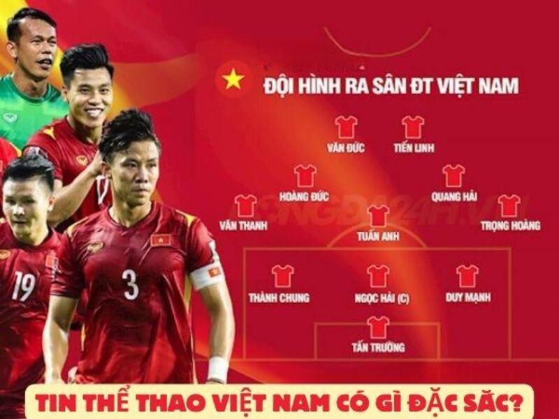 tin the thao viet nam 2 Khái quát về tin thể thao Việt Nam