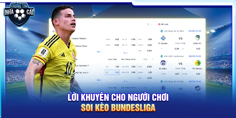loi khuyen cho nguoi choi soi keo bundesliga Lời khuyên cho người chơi Soi kèo Bundesliga