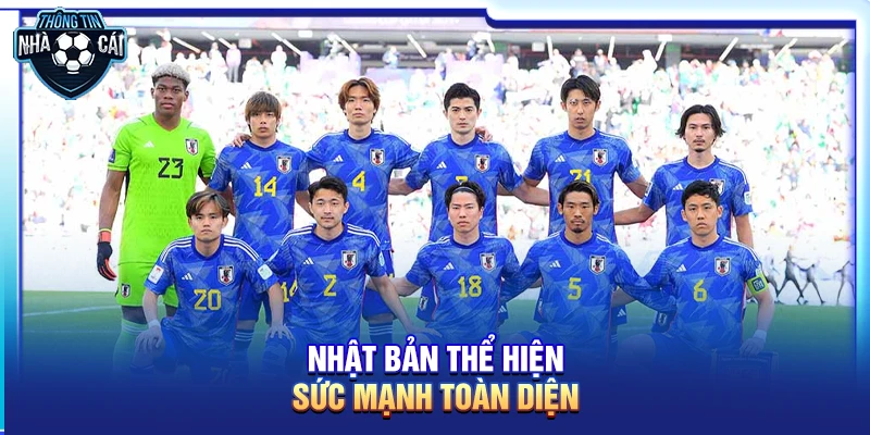 nhat ban the hien suc manh toan dien Nhật Bản thể hiện sức mạnh toàn diện