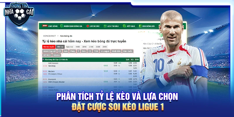 phan tich ty le keo va lua chon dat cuoc soi keo ligue 1 Phân tích tỷ lệ kèo và lựa chọn đặt cược soi kèo Ligue 1