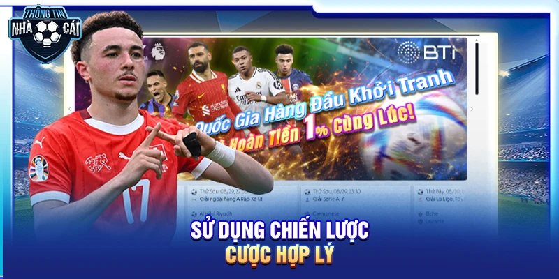 Sử dụng chiến lược cược hợp lý