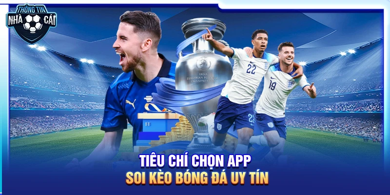 tieu chi chon app soi keo bong da uy tin Tiêu chí chọn app soi kèo bóng đá uy tín